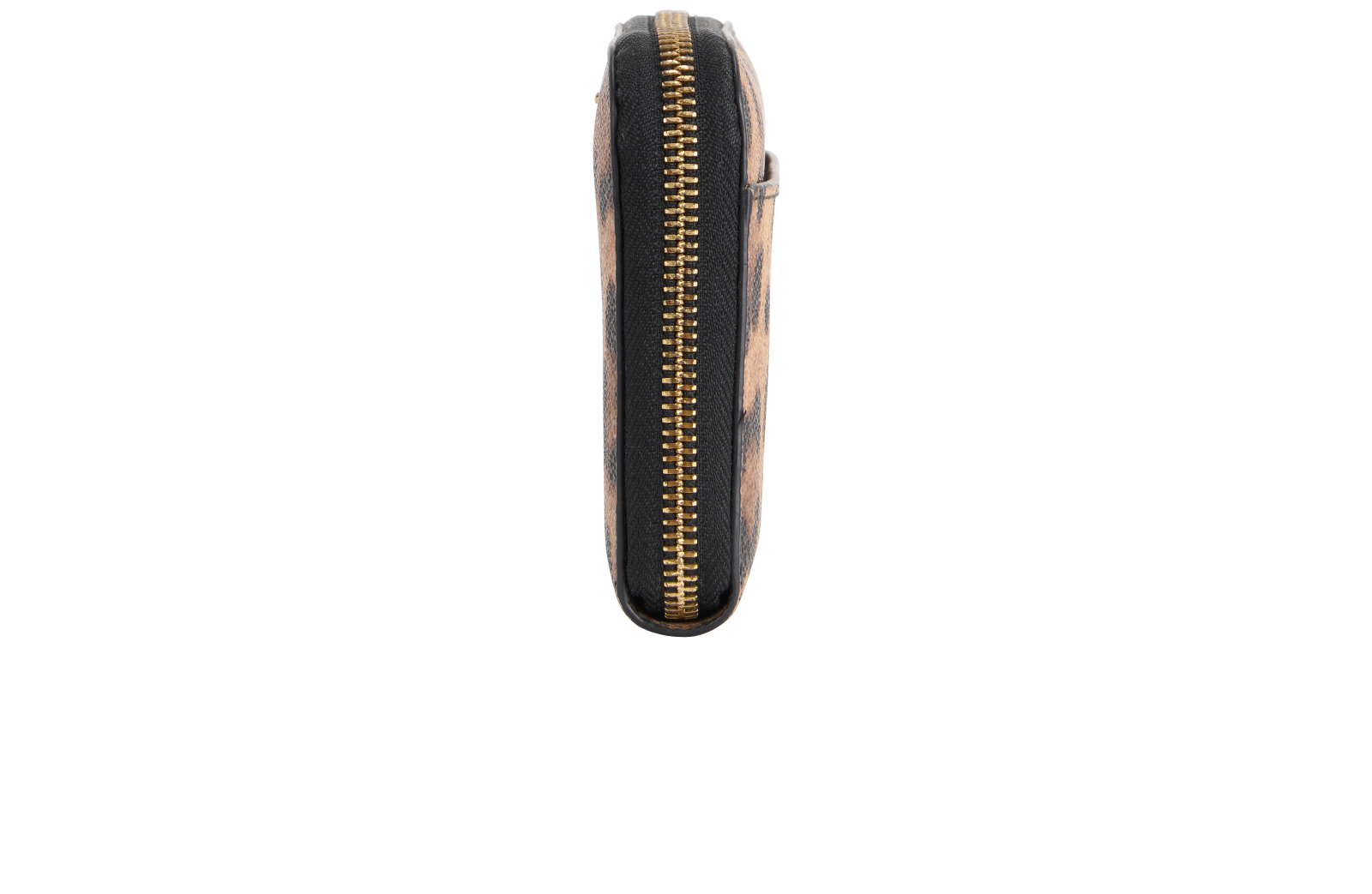 Dolce & Gabbana Leopard Print Long Zip Wallet, &pound;130, Accessories, Brown, Leather, Bottom view